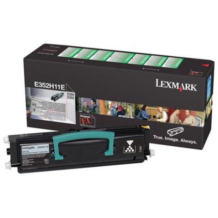 Lexmark E352H11E Black Return Program — Cartus de toner