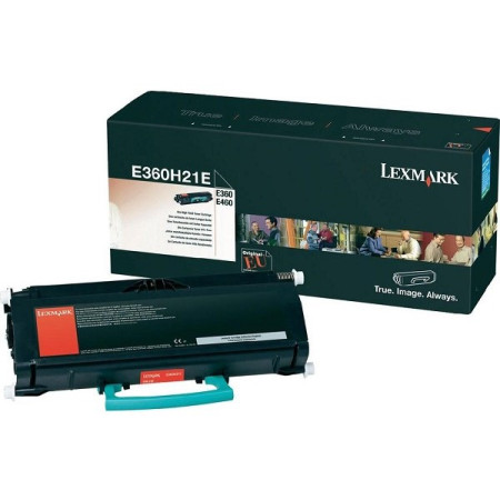 Lexmark E360H21E Black — Cartus de toner