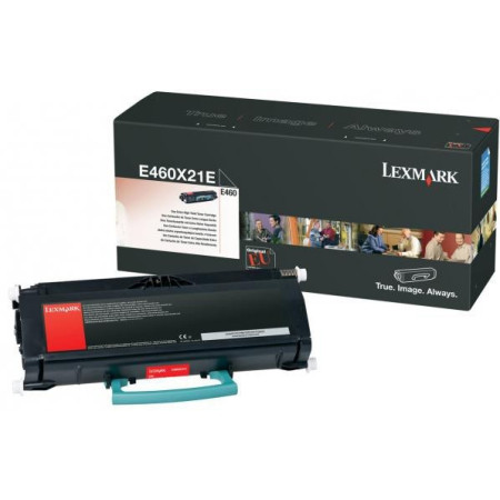 Lexmark E460X21E Black — Cartus de toner