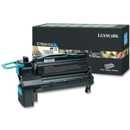 Lexmark C792A1CG Cyan Return Program — Cartus de toner