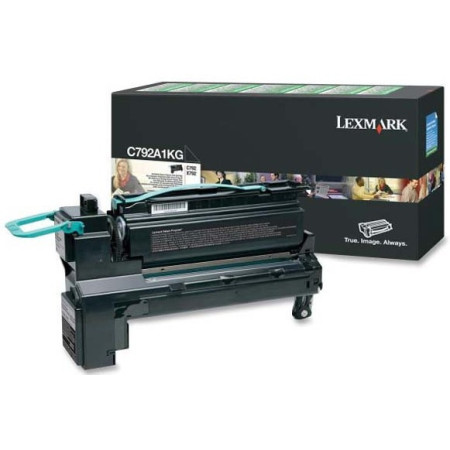 Lexmark C792A1KG Black Return Program — Cartus de toner