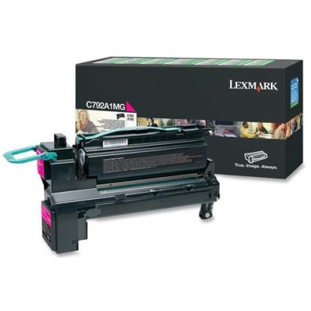 Lexmark C792A1MG Magenta Return Program — Cartus de toner