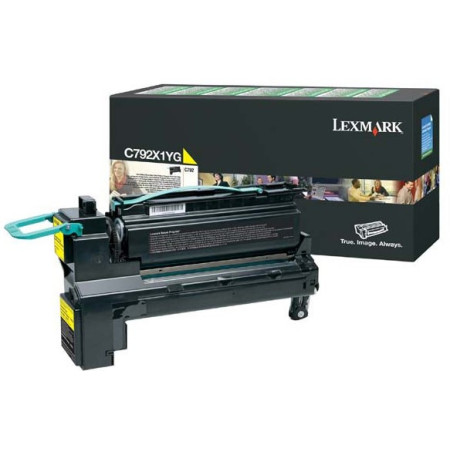 Lexmark C792X1YG Yellow Return Program — Cartus de toner