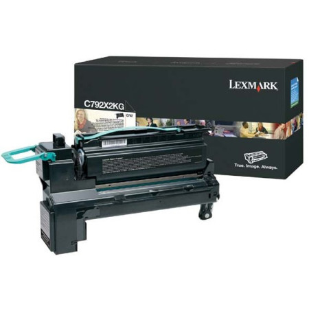 Lexmark C792X2KG Black — Cartus de toner