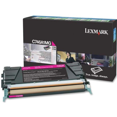 Lexmark C746A1MG Magenta Return Program — Cartus de toner