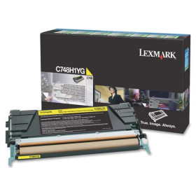 Lexmark C748H1YG Yellow Return Program — Cartus de toner