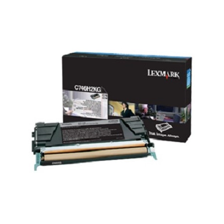 Lexmark C746H2KG Black — Cartus de toner