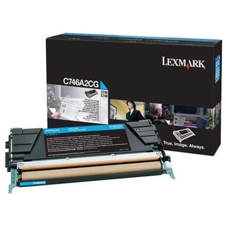 Lexmark C746A2CG Cyan — Cartus de toner