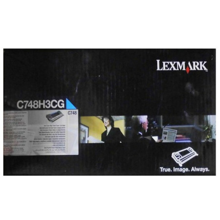 Lexmark C748H3CG Cyan Corporate — Cartus de toner
