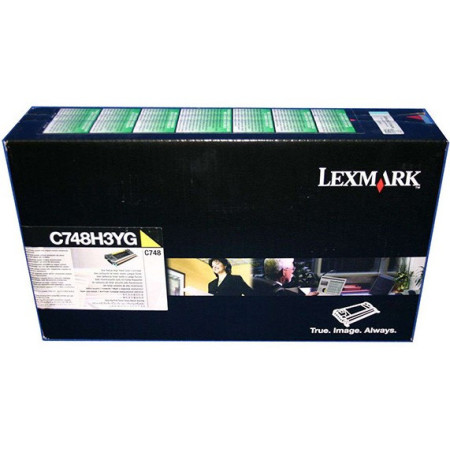 Lexmark C748H3YG Yellow Corporate — Cartus de toner