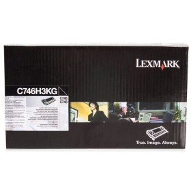 Lexmark C746H3KG Black Corporate — Cartus de toner
