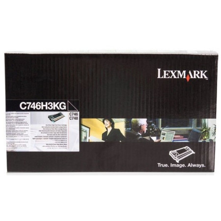 Lexmark C746H3KG Black Corporate — Cartus de toner