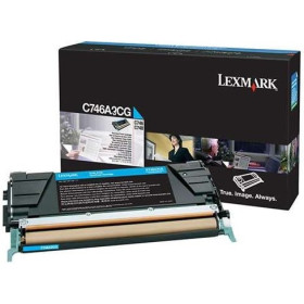 Lexmark C746A3CG Cyan Corporate — Cartus de toner