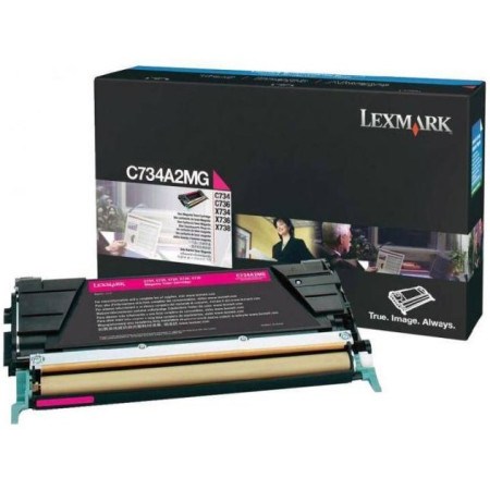 Lexmark C734A2MG Magenta — Cartus de toner