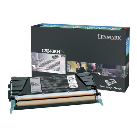Lexmark C5240KH Black Return Program — Cartus de toner