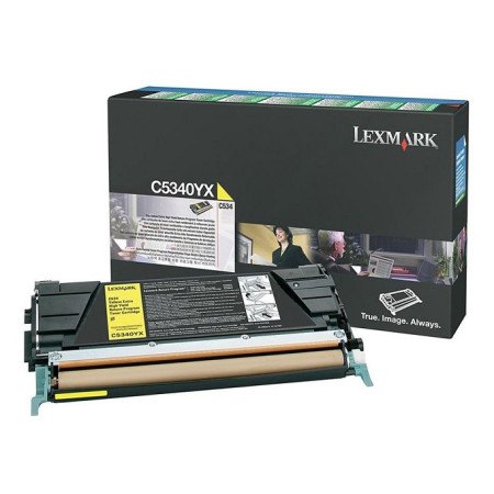 Lexmark C5340YX Yellow Return Program — Cartus de toner