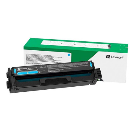 Lexmark C3220C0 Cyan Return Program — Cartus de toner