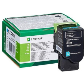 Lexmark C2320C0 Cyan Return Program — Cartus de toner