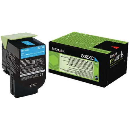 Lexmark 802XC (80C2XC0) Cyan Return Program — Cartus de