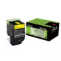 Lexmark 802XY (80C2XY0) Yellow Return Program — Cartus de