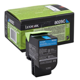 Lexmark 802SC (80C2SC0) Cyan Return Program — Cartus de