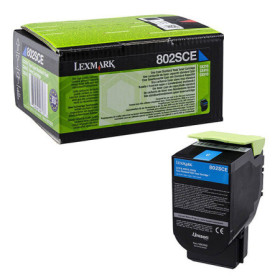Lexmark 802SCE (80C2SCE) Cyan Corporate — Cartus de toner