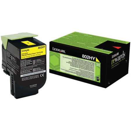 Lexmark 802HYE (80C2HYE) Yellow Corporate — Cartus de toner