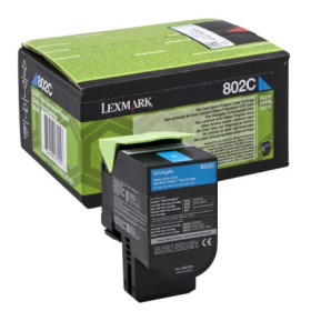 Lexmark 802C (80C20C0) Cyan Return Program — Cartus de toner
