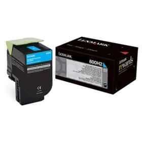 Lexmark 800H2 (80C0H20) Cyan — Cartus de toner
