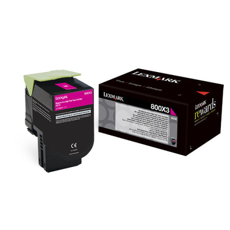 Lexmark 800X3 (80C0X30) Magenta — Cartus de toner
