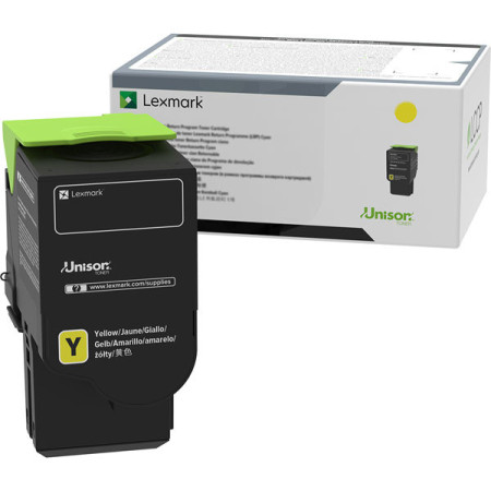 Lexmark 78C0X40 Yellow — Cartus de toner