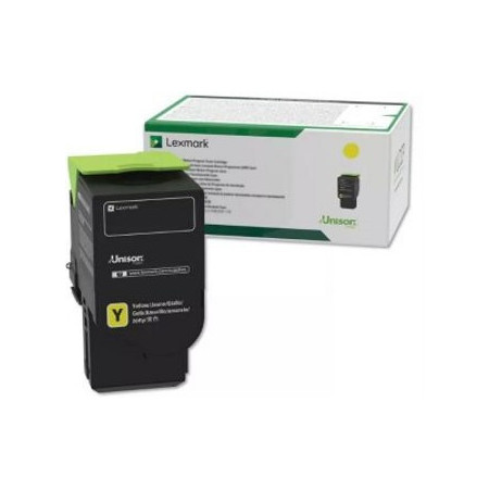 Lexmark 78C2XYE Yellow Contract — Cartus de toner