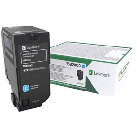 Lexmark 75B20C0 Cyan Return Program — Cartus de toner
