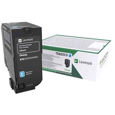 Lexmark 75B20C0 Cyan Return Program — Cartus de toner