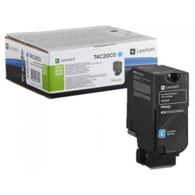 Lexmark 74C20CE Cyan Corporate — Cartus de toner