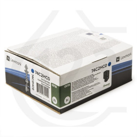 Lexmark 74C2HCE Cyan Corporate — Cartus de toner
