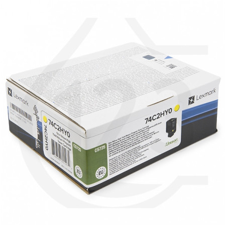 Lexmark 74C2HYE Yellow Corporate — Cartus de toner