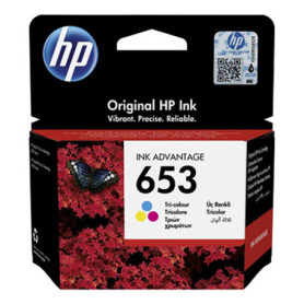 Cartus de cerneala original HP 653 Color (3YM74AE, HP653)