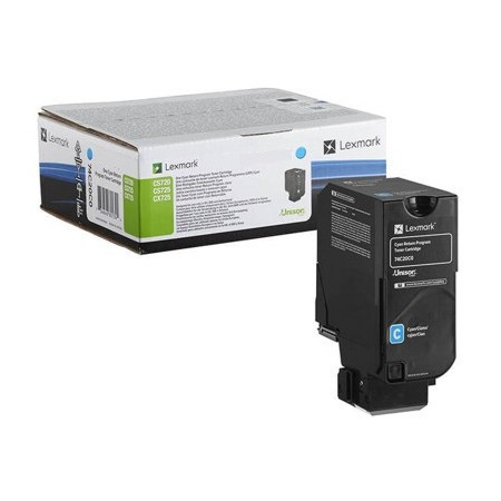 Lexmark 74C2SCE Cyan Corporate — Cartus de toner