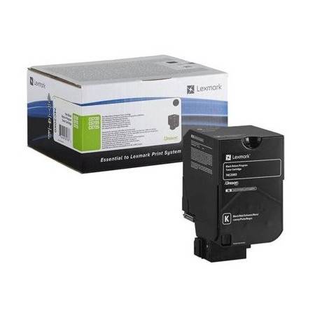 Lexmark 74C2SK0 Black Return Program — Cartus de toner