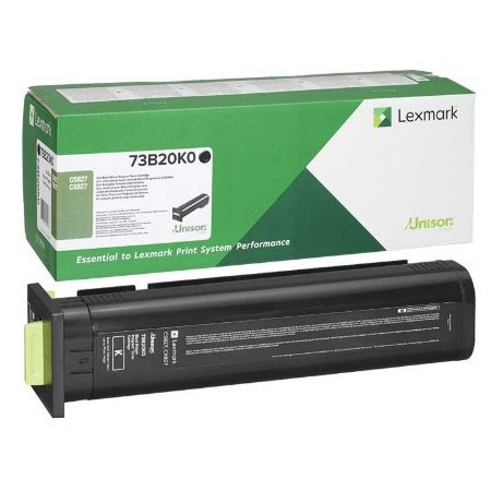 Lexmark 73B20K0 Black Return Program — Cartus de toner