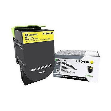 Lexmark 71B0H40 Yellow — Cartus de toner