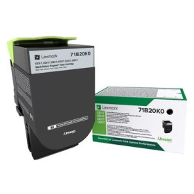 Lexmark 71B20K0 Black Return Program — Cartus de toner