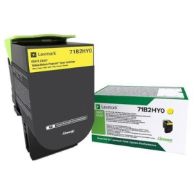 Lexmark 71B2HY0 Yellow Return Program — Cartus de toner
