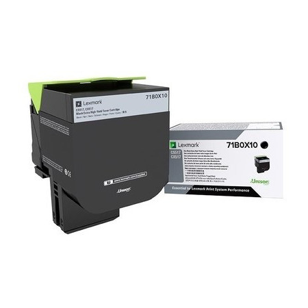 Lexmark 71B0X10 Black — Cartus de toner