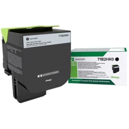 Lexmark 71B2XK0 Black Return Program — Cartus de toner