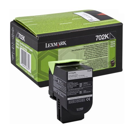 Lexmark 702KE (70C20KE) Black Corporate — Cartus de toner