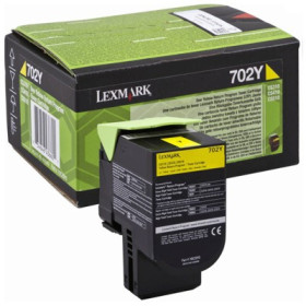 Lexmark 702YE (70C20YE) Yellow Corporate — Cartus de toner