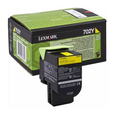 Lexmark 702YE (70C20YE) Yellow Corporate — Cartus de toner