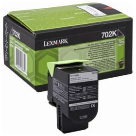 Lexmark 702K (70C20K0) Black Return Program — Cartus de